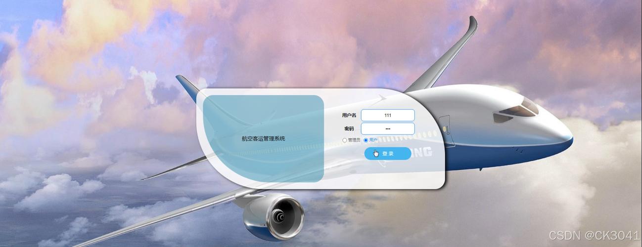 JSP航空客运管理系统数据库设计与软件开发实践